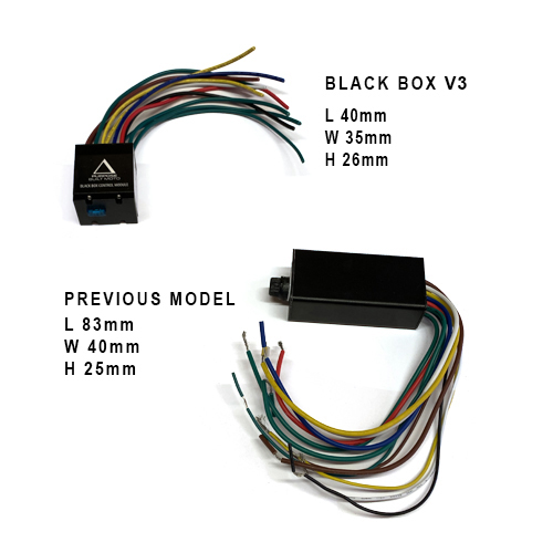 Black Box v2 и v3 Специально созданный мотоцикл